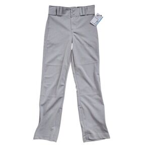 Champro NWT Triple Crown 2.0 Open Bottom Baseball Pants Grey Youth M